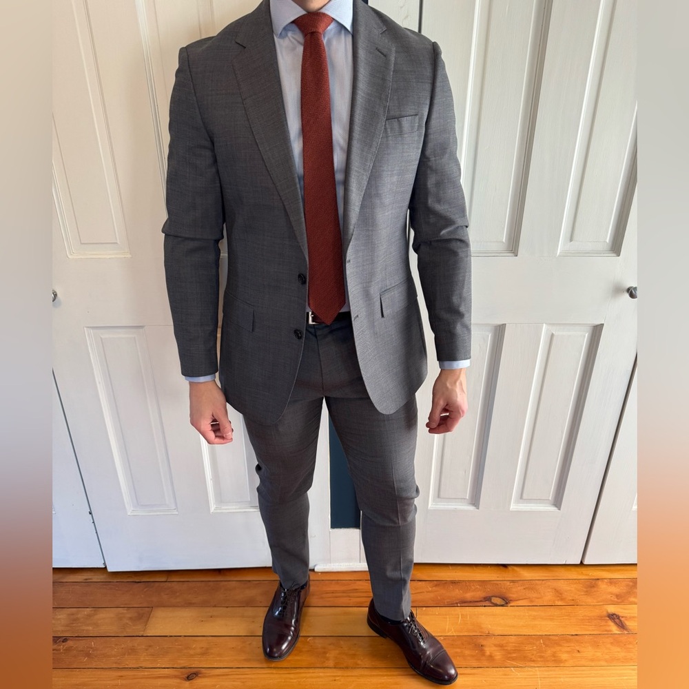 J. Crew Grey Ludlow Slim Fit Suit